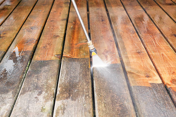 Post-Construction Pressure Washing in Yosemite Lakes, CA